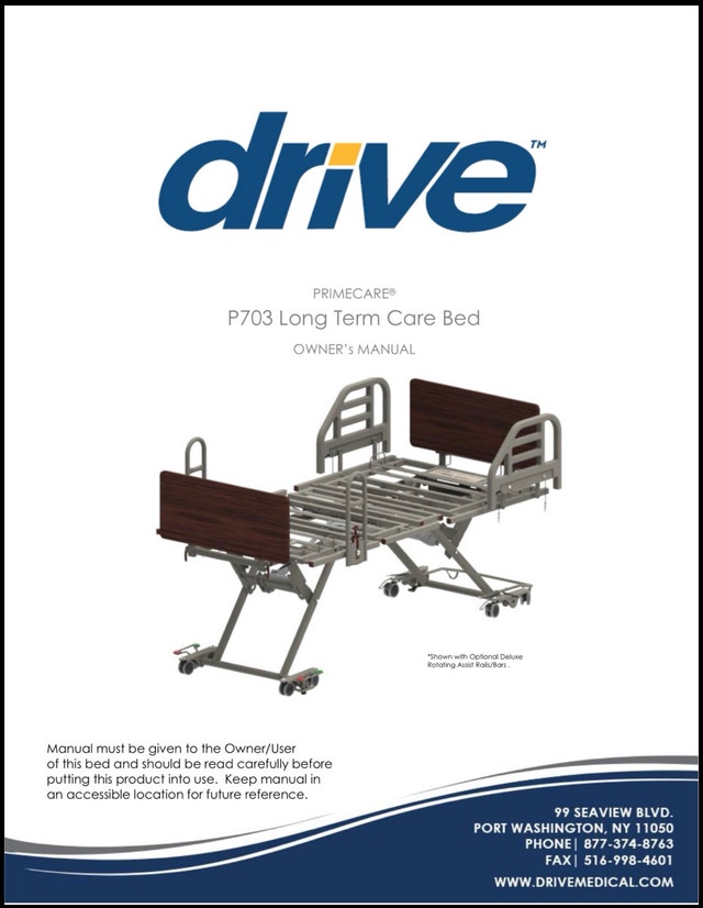 Drive Medical P703 Long Term Care Bed