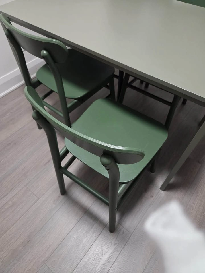 IKEA Vihals Table and 4 Rönninge Chairs - photo 2