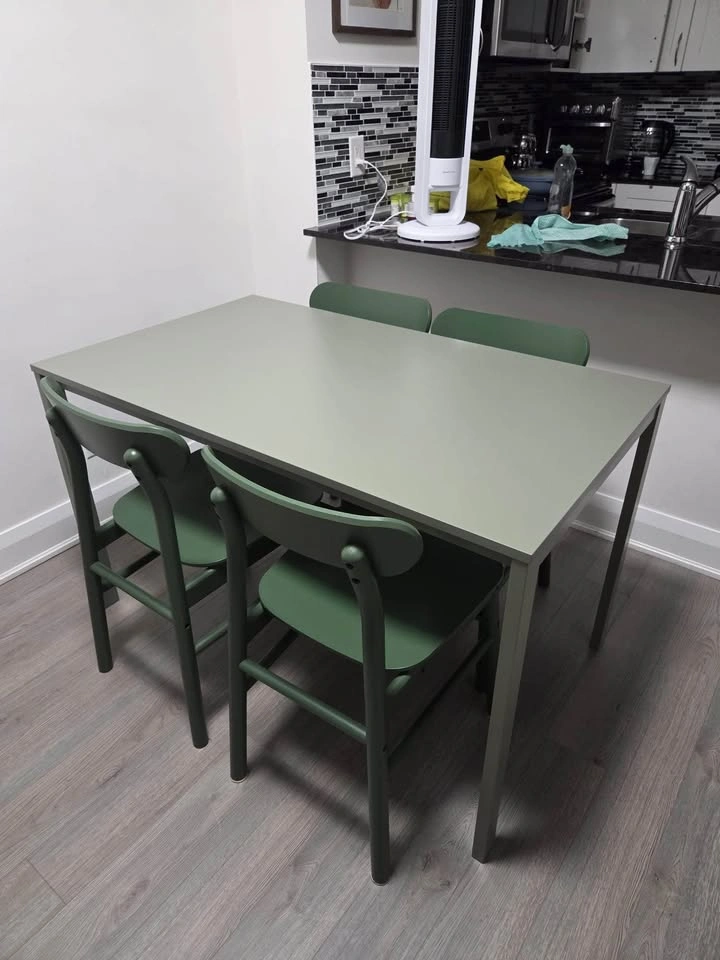 IKEA Vihals Table and 4 Rönninge Chairs - photo 3