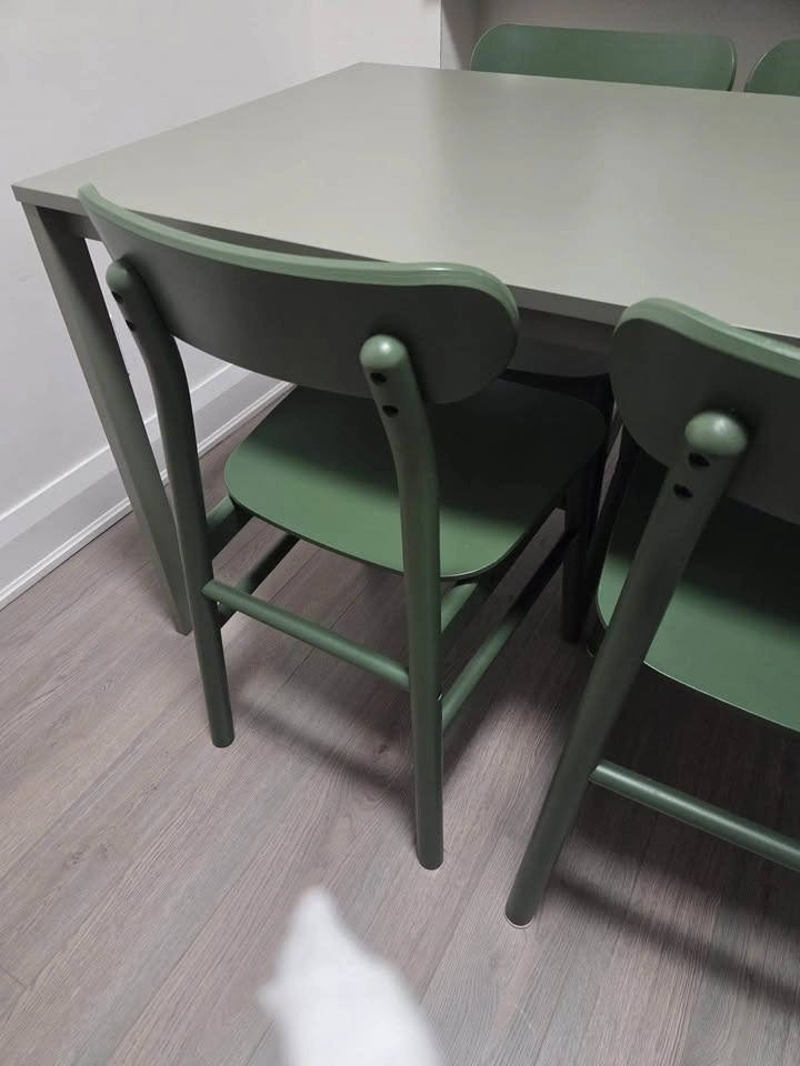 IKEA Vihals Table and 4 Rönninge Chairs - photo 4