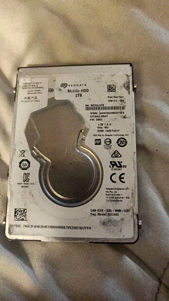Seagate Mobile HDD 2TB