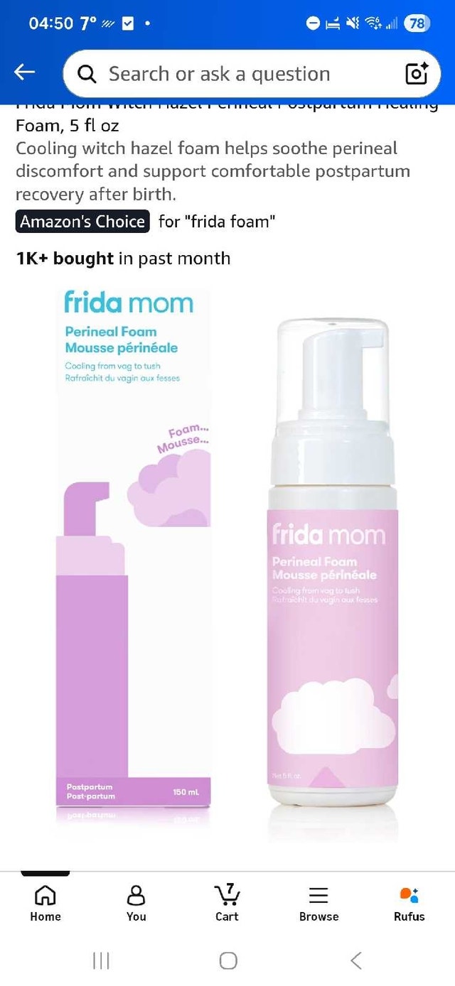Frida Mom Perineal Foam