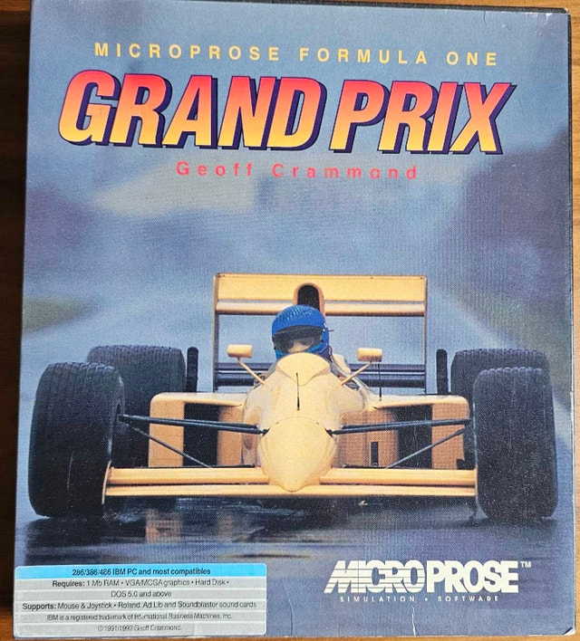 MicroProse Formula One Grand Prix PC Big Box