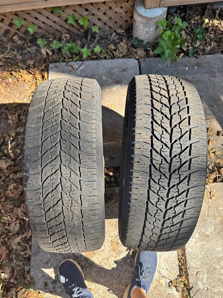 235/55R17 Goodyear Winter Tires - 2 Tires