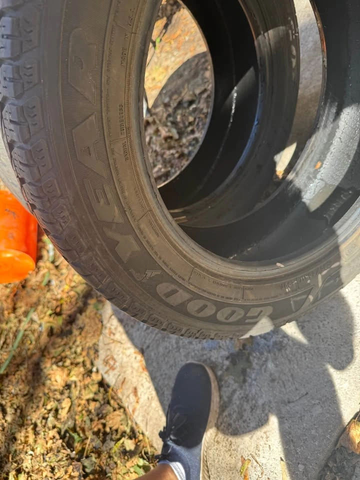 235/55R17 Goodyear Winter Tires - 2 Tires - photo 2