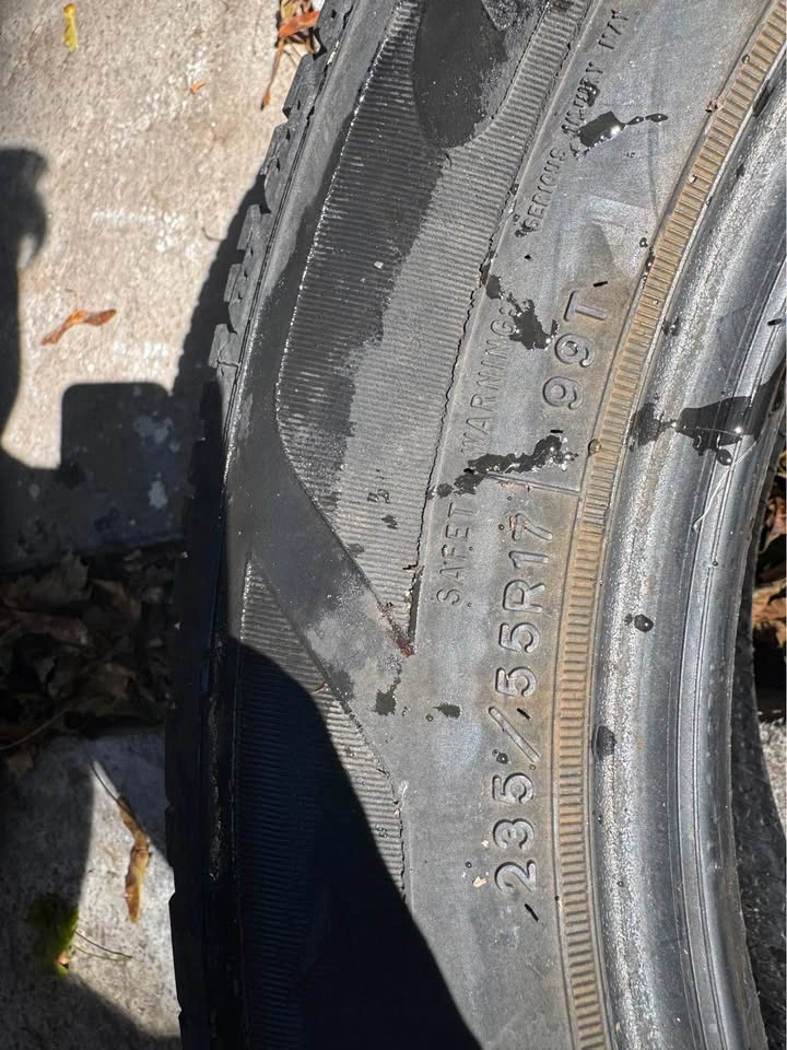 235/55R17 Goodyear Winter Tires - 2 Tires - photo 4