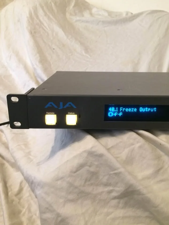 AJA FS1 Frame Synchronizer Converter image indicator(2)