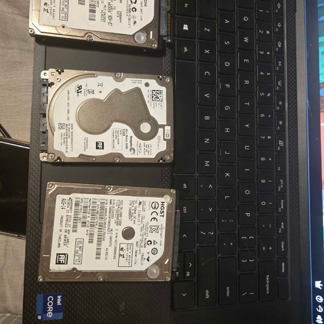 Sata Hard drive for laptop