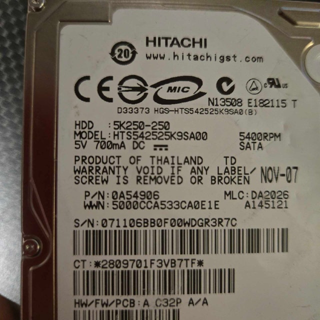 Sata Hard drive for laptop - photo 4