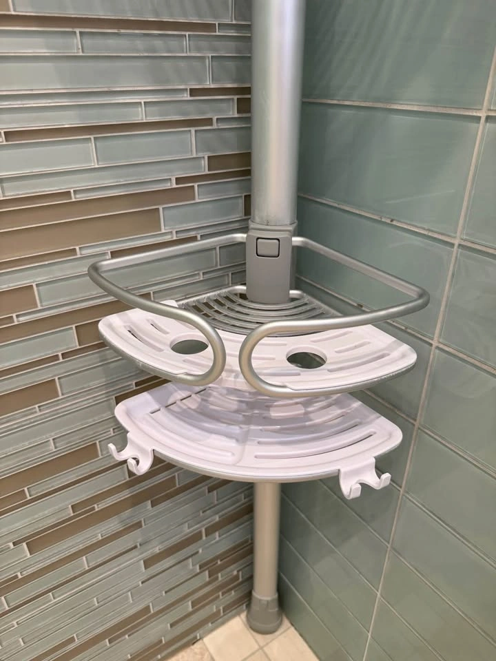 OXO Good Grips Tension Pole Shower Caddy - photo 2