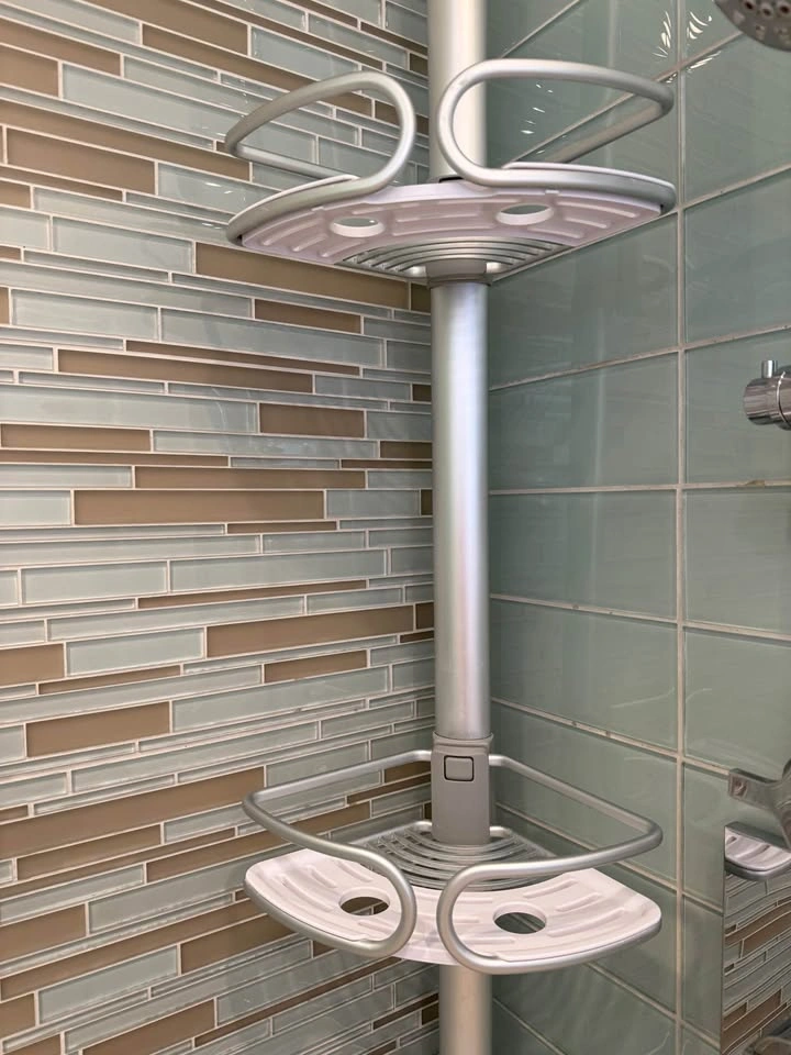 OXO Good Grips Tension Pole Shower Caddy - photo 3