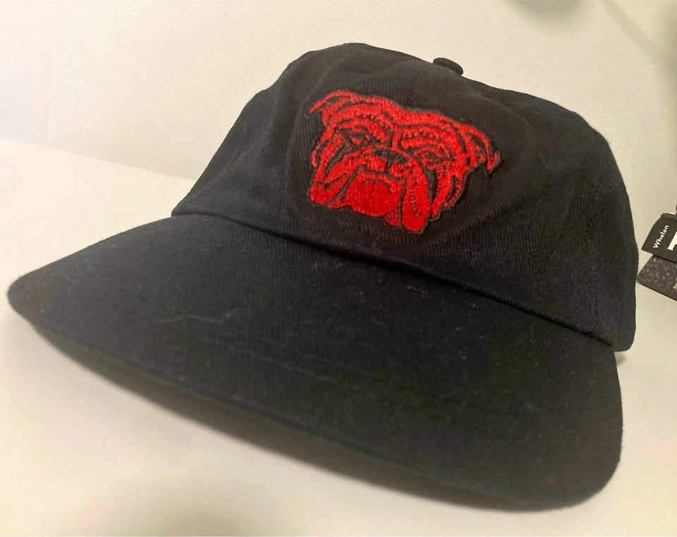 VINTAGE 1990s Red Dog Beer StrapBack Hat Cap