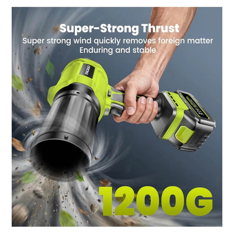 New! FAOGO Cordless Leaf Blower - photo 4