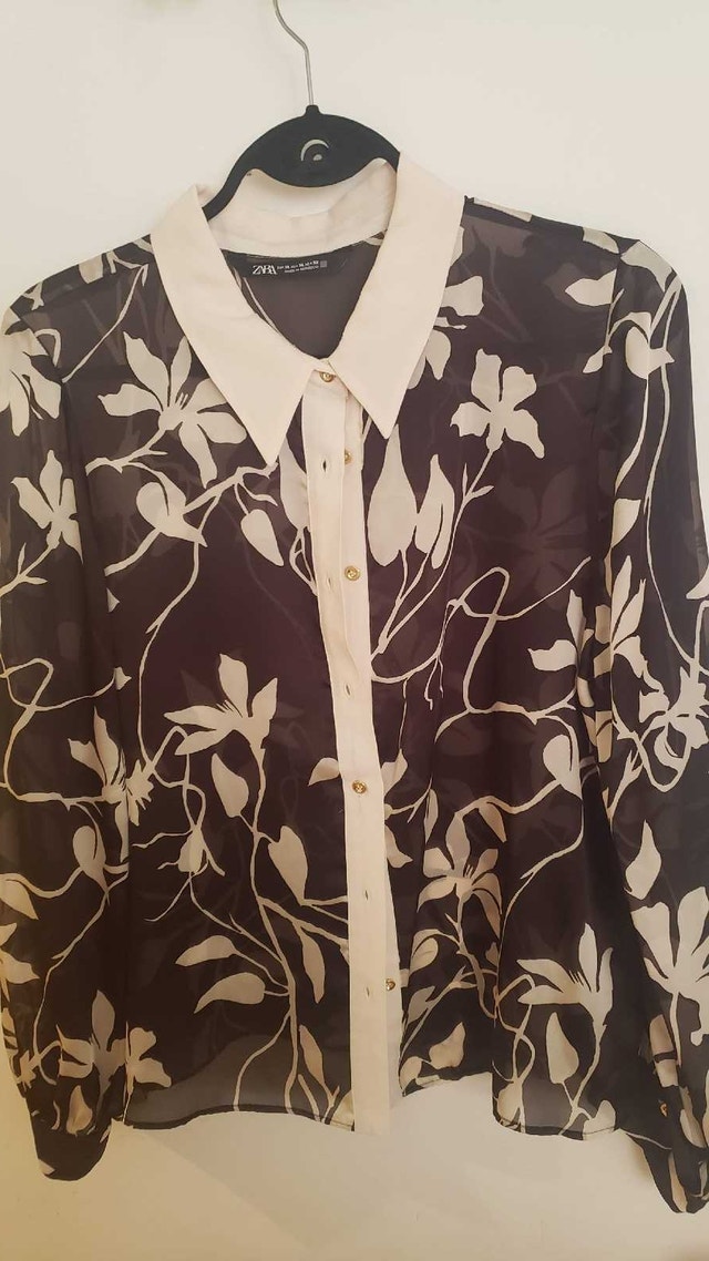 Zara Floral Blouse