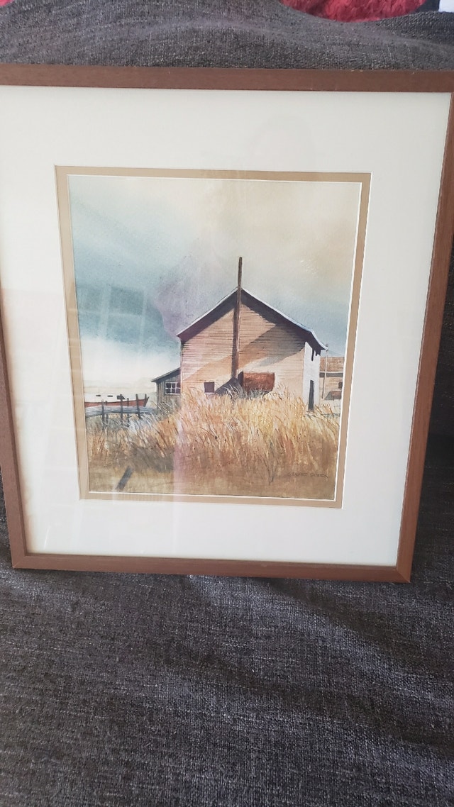 Framed Art + Extra Frame