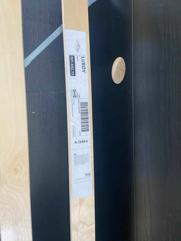 IKEA MALM Queen Bed Frame with LURÖY Slats - photo 4