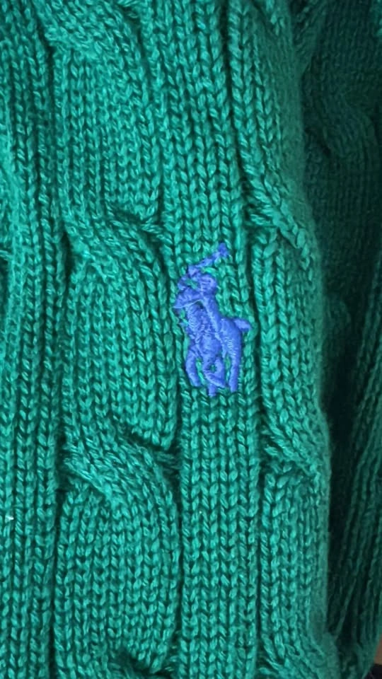Polo Ralph Lauren Cable-Knit Sweaters (Green & Navy Blue) - photo 4