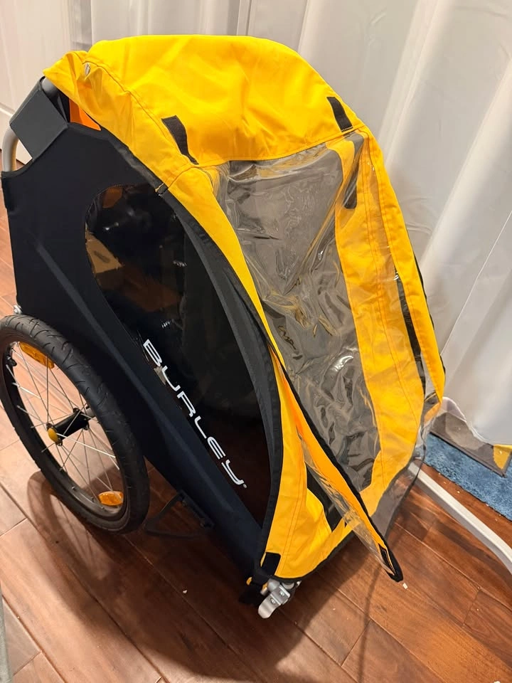 Burley Bee Bike Trailer - Single (Yellow) - photo 2