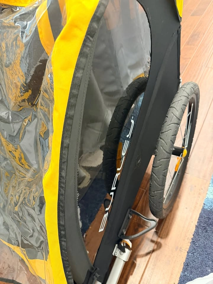 Burley Bee Bike Trailer - Single (Yellow) - photo 3