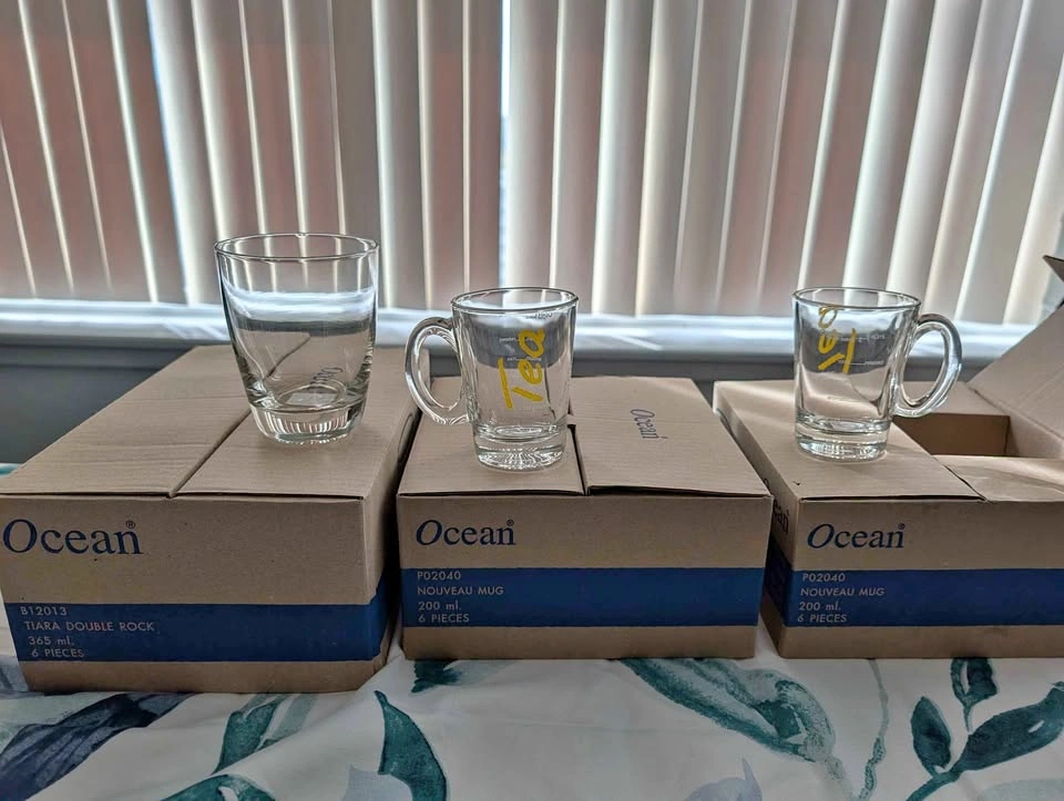 Brand New Ocean Glassware – Mugs & Drinking Glasses