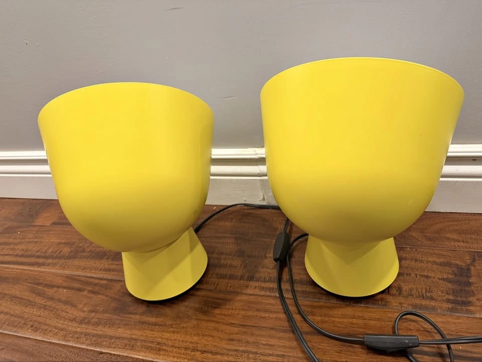 IKEA Vintage PS Table Lamps - Yellow - Ola Whilborg