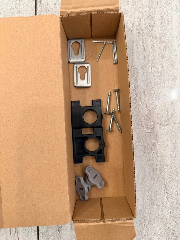 IKEA Dark Brown 3-Tier Cube Storage Shelf - photo 3