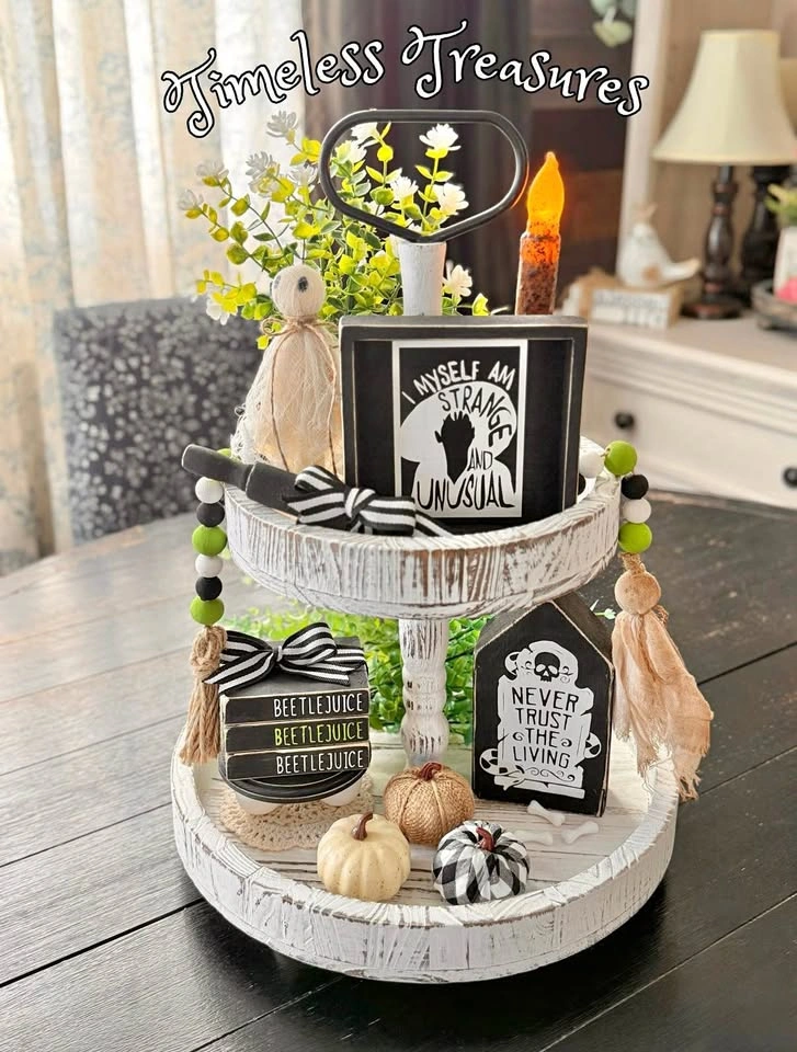 Beetlejuice Tray Decor