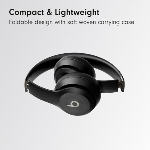 Beats Solo 4 Wireless On-Ear Headphones – Matte Black (New)