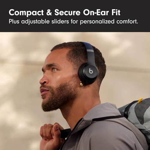 Beats Solo 4 Wireless On-Ear Headphones – Matte Black (New) - photo 4
