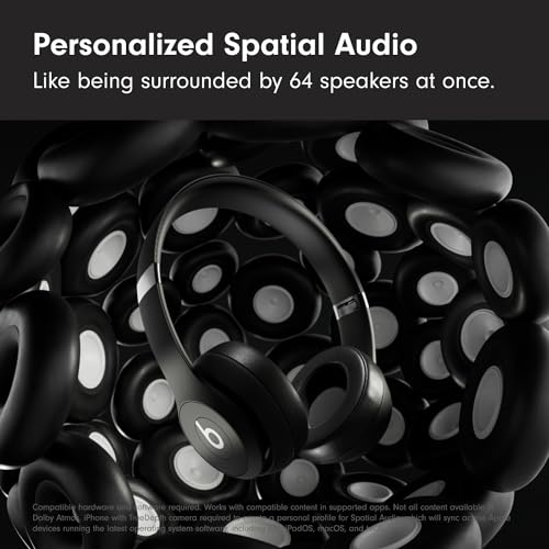 Beats Solo 4 Wireless On-Ear Headphones – Matte Black (New) - photo 5