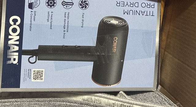 Conair Titanium Pro Hair Dryer - New