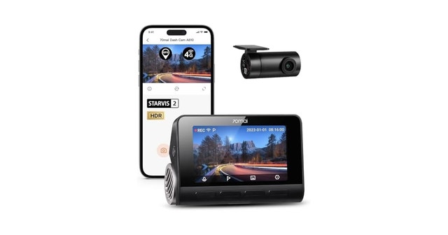 70mai A810 4K HDR Dash Cam Set – Front & Rear - photo 2