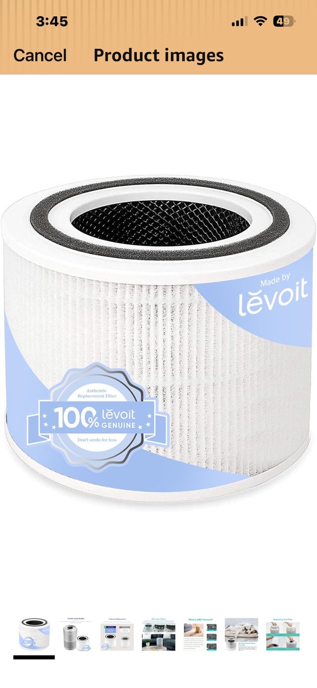 Levoit Core 300 - 350 Replacement Filter