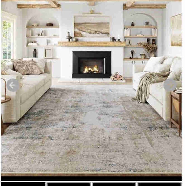 Washable Area Rug 9x10