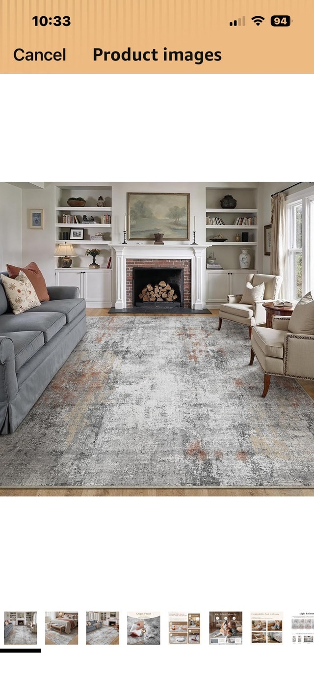WondRg Washable Area Rug 8x10 - photo 2