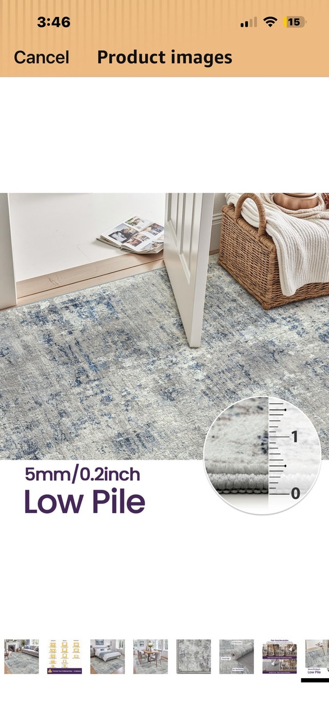 Abstract Area Rug - photo 3