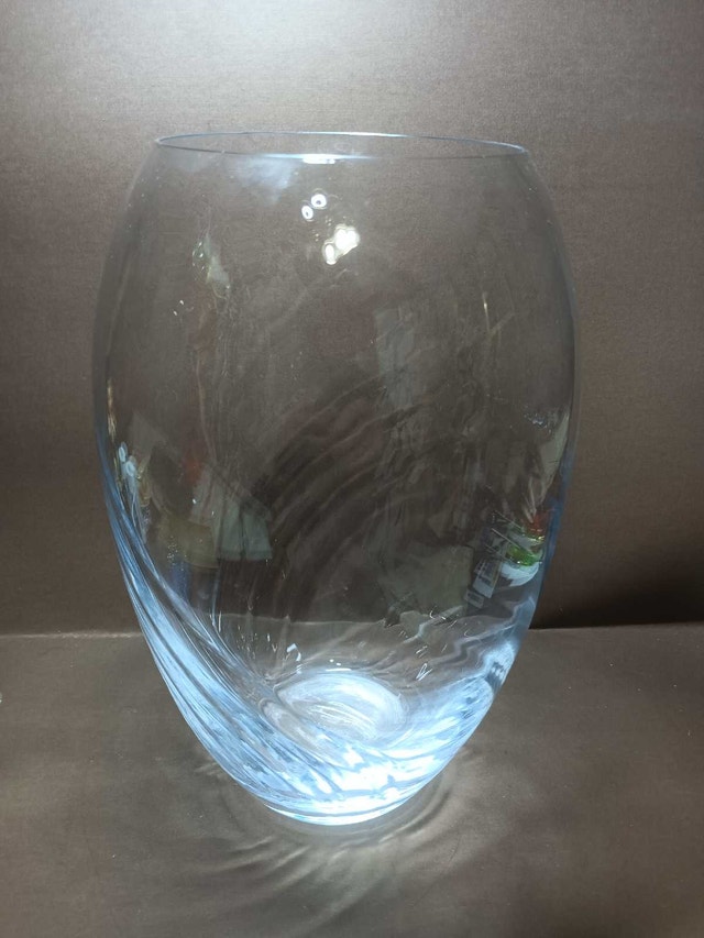 Clear Crystal Glass Vase - photo 3