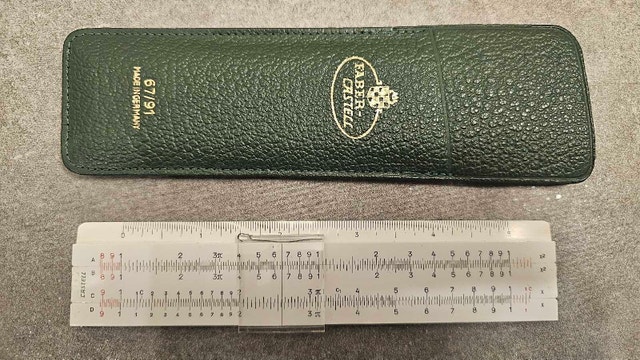 Faber-Castell 67/91 Pocket Slide Rule - photo 2