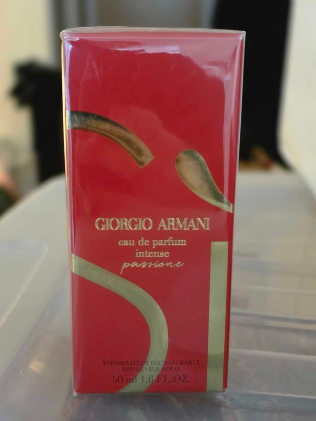 NEW - Armani Si Passione EDP Intense 50mL