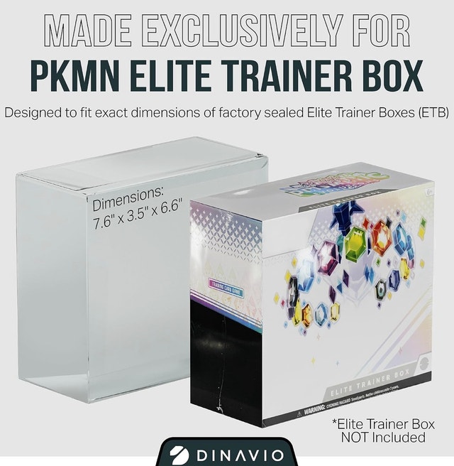 Plastic Pokémon ETB Protector Case - photo 4