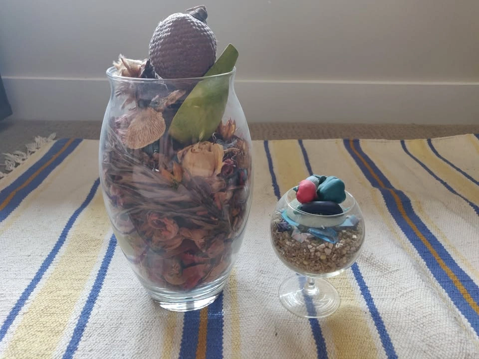 Decorative Potpourri Vase - Centerpiece Home Decor Vases - photo 3