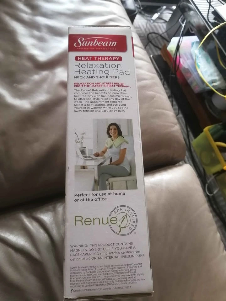 Sunbeam Renue Relaxation Heating Pad - photo 2