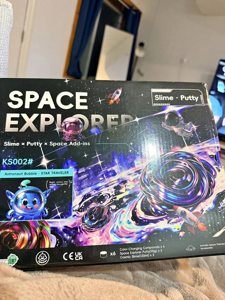 WATER ELF Galaxy Slime & Putty Kit - Space Explorer (New)