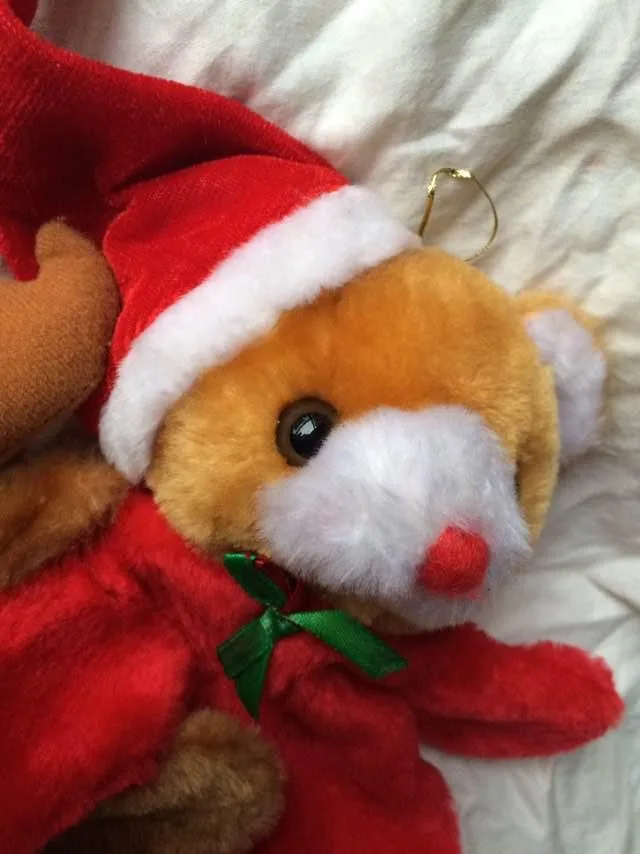 Pair Of Christmas Ornaments/Hand Puppets - Excellent Condition image indicator(6)