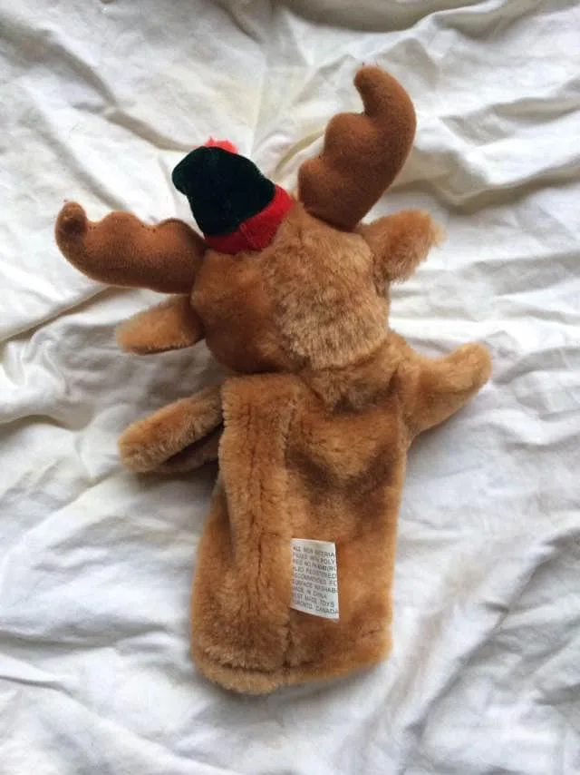 Pair Of Christmas Ornaments/Hand Puppets - Excellent Condition image indicator(10)