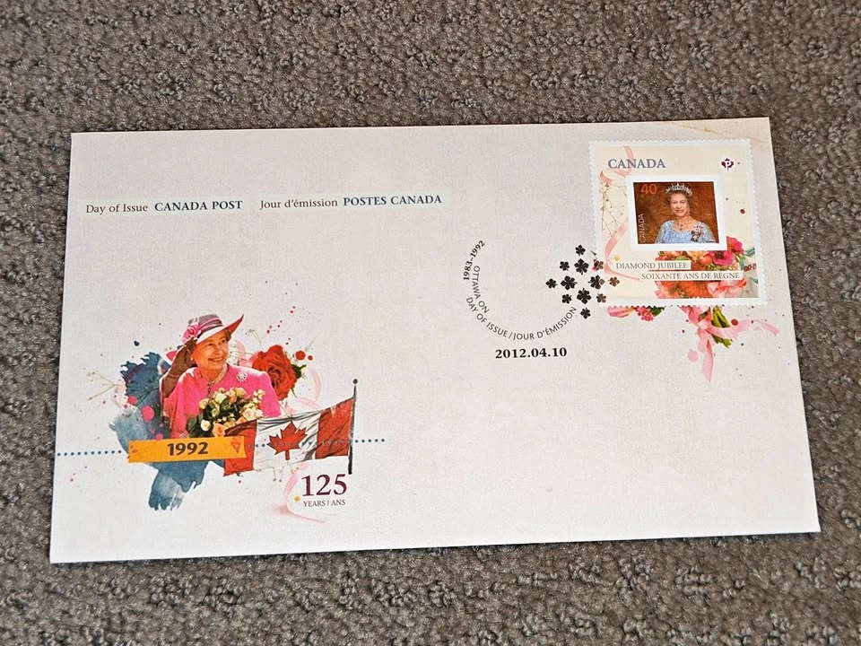 FDC 2012 Queen Elizabeth II Diamond Jubilee First Day 1983-1992