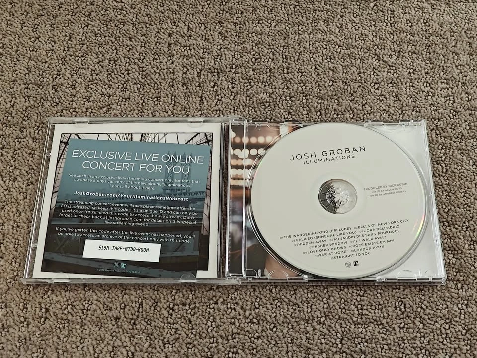Josh Groban - Illuminations - Contemporary Music CD Album - photo 2