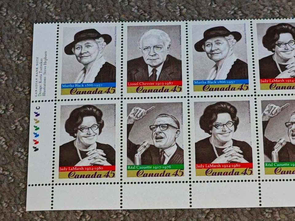 Stamps Canada 1997 - Prominent Canadians (Scott #1664b) - photo 3