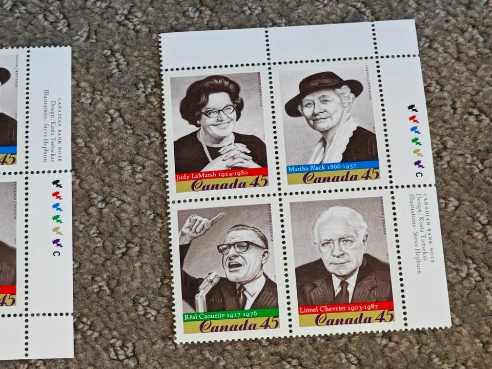 Stamps Canada 1997 - Prominent Canadians (Scott #1664b) - photo 5