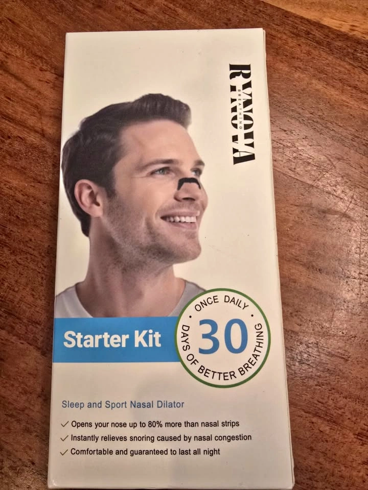 NEW RyNova Nasal Dilator Starter Kit – 30 Day Supply